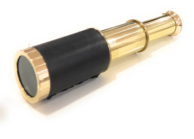 NauticalMart Nautical Handheld Brass Telescope with Wooden Box - Pirate Navigation for Gifts - Image 2
